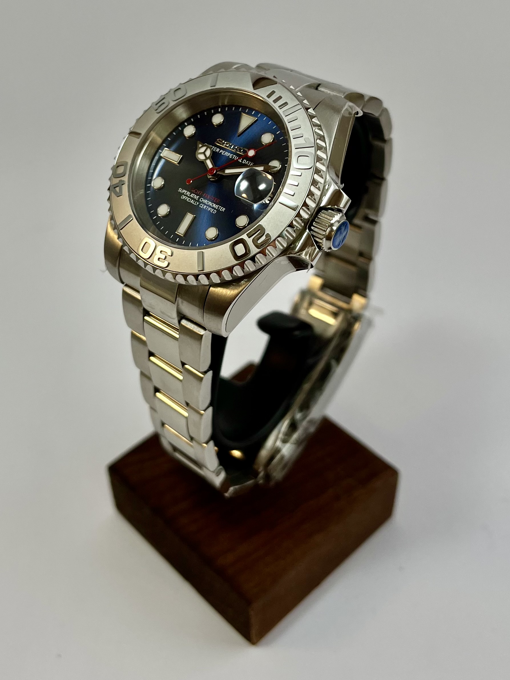 Yacht-Master Silver Blue