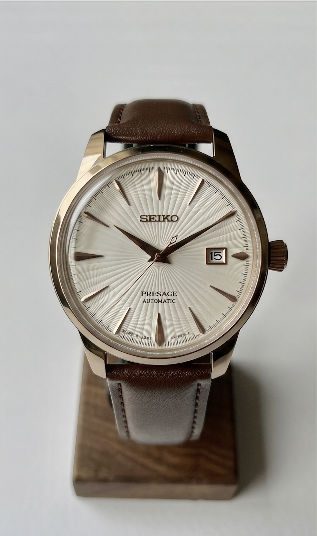 Presage Rose Gold